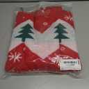 Honwenle Ugly Christmas Sweater for Women 2025 Funny Cute Christmas Tree Reindeer Xmas Knitted Pullover - Gifts for Christmas (Red, L)