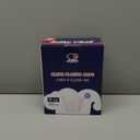 JOLLY CHEF 9 oz Clear Disposable Plastic Cups, 100 Pack Clear Plastic Cups Tumblers, Heavy-duty Party Glasses, Disposable Cups for Thanksgiving, Halloween, Christmas Party