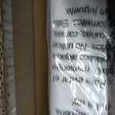 UNISHADES no Drill Cordless Roman Shades for Windows, 33" W × 64" H - 100% Blackout - Linen - Mist White
