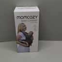 Momcozy Baby Carrier - Ergonomic, Cozy and Lightweight Carrier for 7-44lbs, Effortless to Put On, Ideal for Hands-Free Parenting, Enhanced Lumbar Support, Purehug for Infant to Toddler, Black