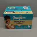 Pampers Swaddlers Diapers, Size 0 (up to 10 lbs), 84 Count, Absorbent, Keeps Baby Dry and Comfortable, Skin Safe Disposable Baby Diaper, (Newborn)