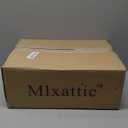 Mlxattic Crystal Chandeliers for Bedroom,4-Lights Ceiling Light Fixtures Flush Mount,Gold Drum Chandelier for Dining Room,Kitchen,Hallway, Living Room,Foyer,Closet,H9'' x W13.8''