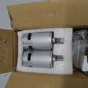 JRRXM Pair of 12V 18V 20V 24V Fast Drive Motor High Speed Engine for Kid's Power Wheels Ride on Toys Electric Car Motor Upgrade Replacement Parts Accessory 2PCS (12VRS550 40000RPM)