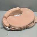 My Brest Friend Nursing Pillow - Deluxe - Enhanced Comfort w/ Slipcover - Ergonomic Breastfeeding Pillow For Ultimate Support For Mom & Baby - Adjustable Pillow W/ Handy Side Pocket, Soft Rose
