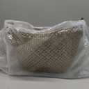 Deco 79 Woven Metal Storage Basket with Handles