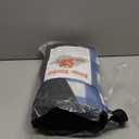 TigeJoy Extra Large Picnic Blanket Waterproof Foldable 80''x80'', Outdoor Picnic Mat Beach Blanket Sandproof for Park, Grass, Travel, Hiking, Camping Essentials, Gingham Picnic Blanket (Blue)