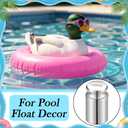 Relaxweex 4pcs 100g Pool Fountain Anchor Replacement Set Fountain Pool Weight with String Anchor for Floats Weight