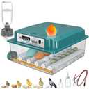 CoInceptus 16 Eggs Incubators for Hatching Eggs, Egg Incubator with Automatic Egg Turning and Temperature Control, Chicken Egg Incubators with Egg Candler for Duck Goose Pigeon Quail