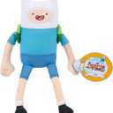 Jazwares Warner Bros. Discovery 8-Inch Finn Plush from Adventure Time - Super-Soft and Huggable Plush Toy - Official Licensed Plush - for All Ages