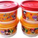 Tupperware Disney Snack Cups, 125ml, Set of 4