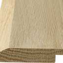 Kigley Solid Red Oak Interior Threshold Wood Overlap Threshold Doorways Reducer Threshold, 36 Inches Long (Classic Style)