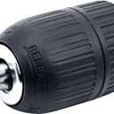 HFS(R) Keyless Drill Chuck for 3/8" Drill with 24 UNF Thread Mount Shaft 2-13mm Capacity