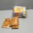 Pickmesh 400 Pcs Turkey Thanksgiving Party Supplies Include Disposable Paper Plates Napkins Cups Cutlery Harvest Dinnerware for Fall Autumn Thanksgiving Party Decorations Serve 50 (Brown Yellow)