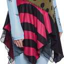 Dolls Kill Nightmare Sally Rag Doll Costume  Halloween Colorblock Outfit by Trickz N' Treatz (Small, Black)