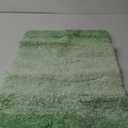 Arotive Microfiber Bathroom Rugs, Shaggy Soft and Absorbent Bath Rug, Non-Slip, Thick Plush Machine Washable Dry Bath Mats for Bathroom, Tub and Shower, 30x20, Green