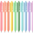 Mr. Pen- Retractable Gel Pens, 10 Pack, Pastel Color Ink Gel Pens, Gel Pens Fine Point 0.7mm, Retractable Pens