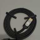 JSAUX Mini HDMI to HDMI Cable 6FT, [Mini HDMI][Aluminum Shell, Braided] High Speed 4K 60Hz HDMI 2.0 Cord, Compatible with Camera, Camcorder, Tablet and Graphics/Video Card, Laptop, Raspberry Pi Zero W (Grey)