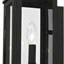Livex Lighting 2013-01 Transitional One Light Outdoor Wall Lantern from Princeton Collection Finish, Antique Brass, 5.25"w X 14"h