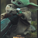 Star Wars The Mandalorian season 2 Grogu, 22.375"x34"