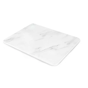 HBlife 23.5" X 15" Quick Drying Stone Bath Mat for Bathroom, Diatomaceous Earth Stone Drying Mat for Kitchen Counter