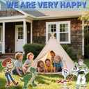 Toy-Inspired Story-Themed Happy Birthday Yard Signs, 7PCS Birthday Party Supplies Set with Stakes, Outdoor Lawn Party Decor for Unforgettable Celebrations, Outdoor Yard Decorations, Garden Party