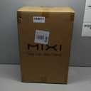 Mixi Carry On Luggage with Cup Phone Holder and Charger Hard Shell Suitcases with Spinner Wheels,20 Inch Rock Gray