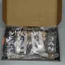 Wooden Desk Calendar, Perpetual Flip Calendar with Large Display, Daily Desktop Calendar Rustic Farmhouse Desk Accessories for Home Office Decor