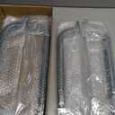 17 Inch Green Metal Safety Playground Handles Pack of 6 - Playset Grab Handles, Swing Sets Hand Grips Grab Rail, Kids Monkey Bar for Indoor Playroom