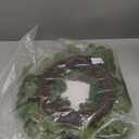 26'' Large Wreaths for Front Door Year Round, Spring Summer Artificial Green Eucalyptus Wreath with Buffalo Burlap Bow, Farmhouse Home Decor for Window Porch Holiday Housewarming