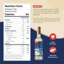 Torani Coffee Syrup, Vanilla Flavored Syrup for Drinks, Pump Included, 25.4 Fl Oz (EXP 04/10/27)