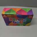 6 Pack Squishy Stress Balls Fidget Toys for Adults Kids, Sensory Stress Cube Anxiety Stress Relief Toy with Thick Substance, Slow Rising Calming Toys Stretchy for Classroom, Malt Sugar Ball