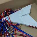 Celly Party American Star Pinata - Red White and Blue Pinatas Party Decorations - 32 Inch Large Authentica Birthday Pinata for Kids Birthday Party, Dia de Los Muertos - Big Colorful Foldable Pinata, 5