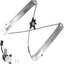 Front Left Driver Side Power Window Regulator with Motor Assembly Compatible for Dodge Grand Caravan 2008-2020 Chrysler Town & Country 2008-2016 Ram 2012-2015, Replacement 748-508