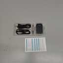 COMSOON Bluetooth Receiver for Car, Noise Cancelling 3.5mm AUX Bluetooth Car Adapter, Wireless Audio Receiver for Home Stereo/Wired Headphones, Hands-Free Call, 16H Battery Life - Black+Silver