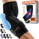 DR. BRACE Elite Elbow Brace Support, Breathable Elbow Compression Sleeve with Gel Pad for Golfer's, Tennis Elbow & Tendonitis Treatment & Pain Relief 2024 (Black, X-Large)