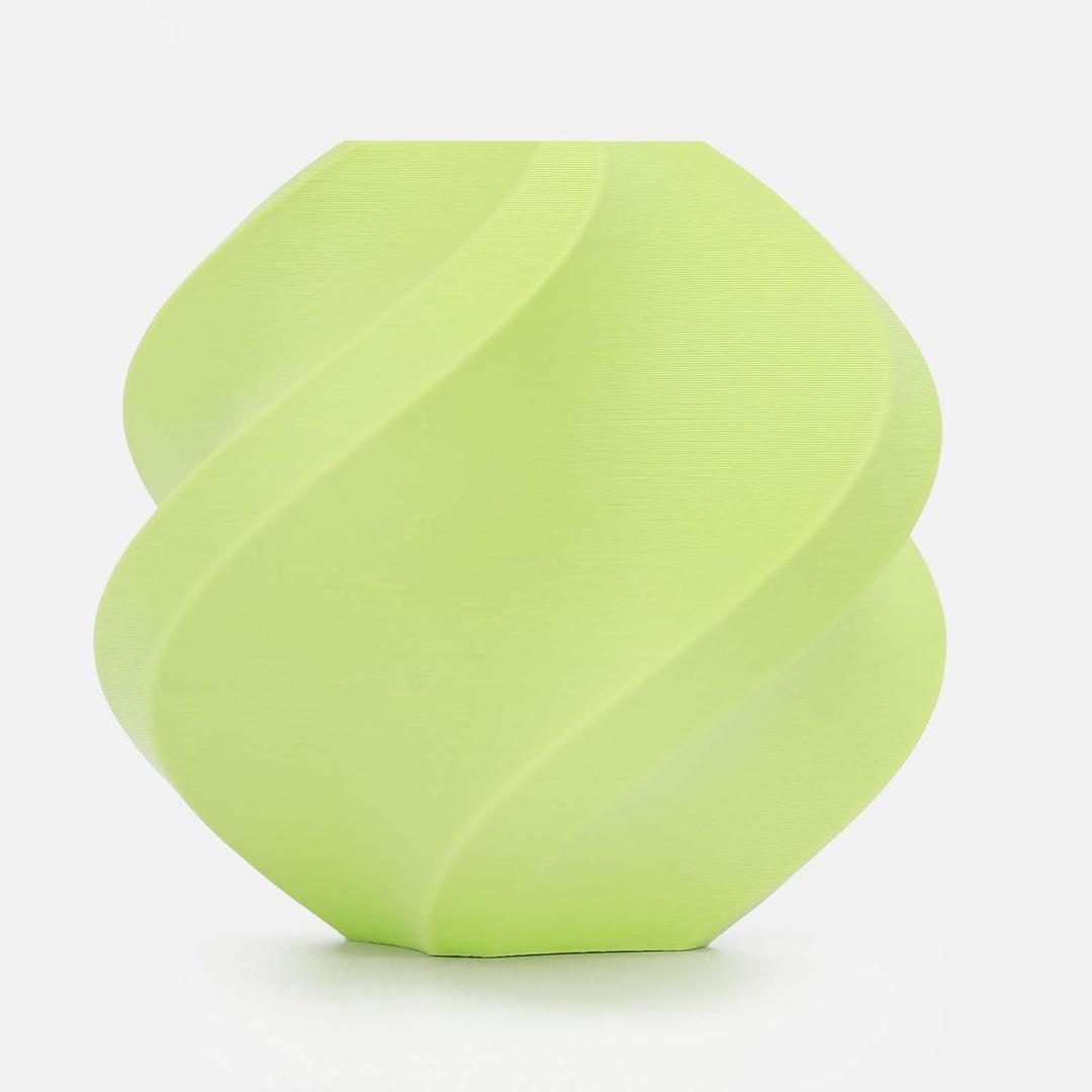 Bamboo1.75MM PLA Matte Refill Filament High Toughness High Speed &Easy Printing Eco Friendly with RFID for Bambu Lab A1,X1,P1 AMS 1KG +/- 0.03mm (Without Spool) (Bright Green 11502)