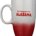 The Memory Company Officially Licensed NCAA 22oz Ceramic Ombre Sculpt Tall Mug - Premium Collegiate Drinkware, Perfect for Hot & Cold Beverages, Ceramic, Team Spirit Drinkware for Fans & Collectors