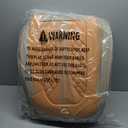 GXT Car Seat Covers Front Seats Only, Front Car Seat Covers 2 Pack, Premium Faux Leather Car Seat Cushion - Universal Fit for Most Sedans SUV Pick-up Truck with Headrests (Khaki and Orange)