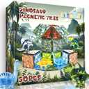 Magnetic Tiles Dinosaur Toys for Kids 3-5 5-7 Magnet Building Blocks Toddler Toy Dinosaurs - 3 Year Old Boy Gift STEM Learning Resources for Kids Ages 3 4 5 6 7 8 Gifts for 4 Year Old Boys