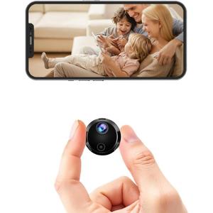 2K HD Hidden Cameras - WiFi Security Camera - Spy Cam-Indoor Nanny Cam -Baby pet Camera - Home Security for with App -Surveillance Cameras with Motion Detection and Night Vision
