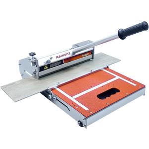 10mm Thick Floor Cutter - 13" Pro Vinyl Floor Cutter for LVP, LVT, WPC, SPC, PVC, VCT, Rigid Core Vinyl Flooring - Honing Stone Included - Manual Operation, No Electricity, No Noise