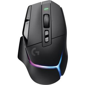Logitech G502 X Plus Wireless Gaming Mouse: Optical Switches, LIGHTSYNC RGB, 13 Buttons, Infinite Scroll Toggle, <130 hr Battery Life, USB-C, PowerPlay Wireless Charging Capable, for PC/MacOS - Black