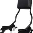 Standard Upright Sissy Bar Backrest for Harley Softail 2018-2025,for Street Bob/Deluxe/Heritage Classic/Slim/Standard FXST/Hydra-Glide