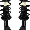 Front Complete Struts Coil Spring Assembly Compatible for Honda for Civic 2006-2011, Set of 2 Shock Absorbers 172285 172284