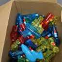Threan 100 Pack Water Gun for Kids Mini Water Gun Toy Colors Plastic Squirt Pistol Small Fun for Adults Teens Summer Pool Beach Party Favor Outdoor Game Bath Birthday(Cool)