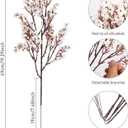 Babys Breath Artificial Flowers, 8 Bundles White Real Touch Fake Flowers Silk Flowers Bulk for Vase Home Office Wedding Spring Indoor Outdoor Centerpiece Table Party Decorations