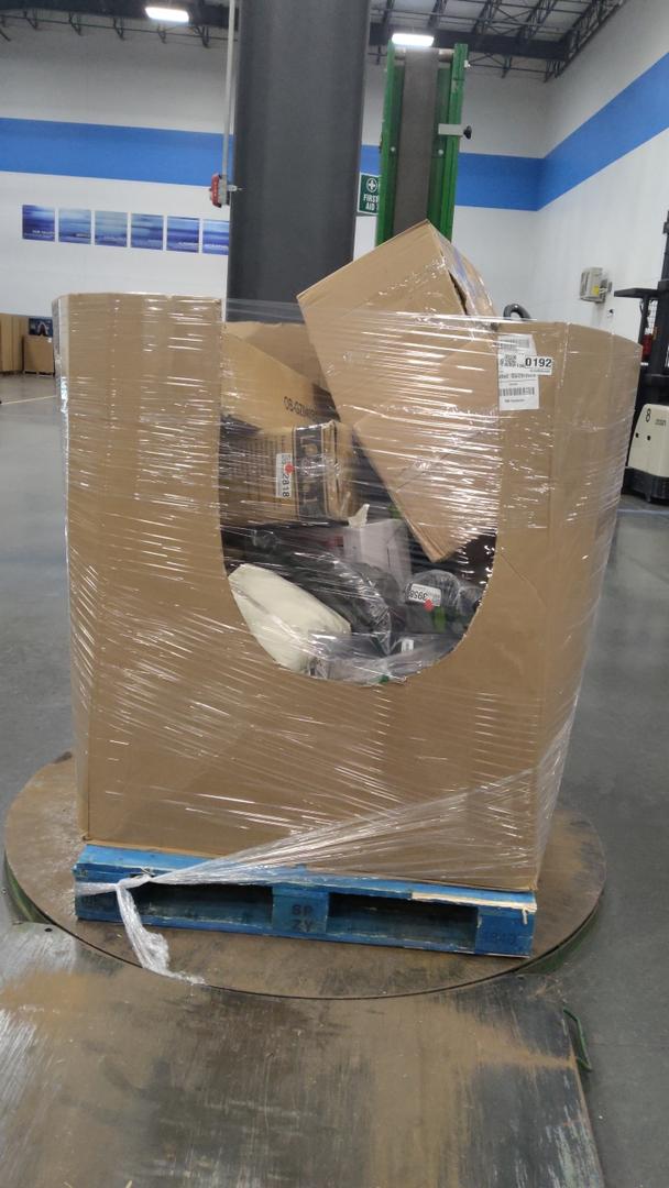 Pallet of salvaged items