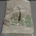 Canvas Tote Bag for Women,Women's Bags Crossbody Bags Work Laptop Tote Bag Large Handbags Purse for Travel Nurse Teacher (Beige With Compartments)