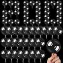 Sotiff 200 Pcs Mini Clear Bobo Balloons Bulk 5 Inch Round Plastic Bobo Bubble Transparent Balloon for Wedding Birthday Indoor Outdoor Party Decorations