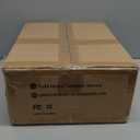 Pawtners Heated Outdoor Cat House for Outside Cats, 19'' Large Insulated Weatherproof Cat Shelter with Heated Pad, Elevated Feet & Escape Door, Warm Kitty House for Feral or Stray Cats in Winter (Grey)